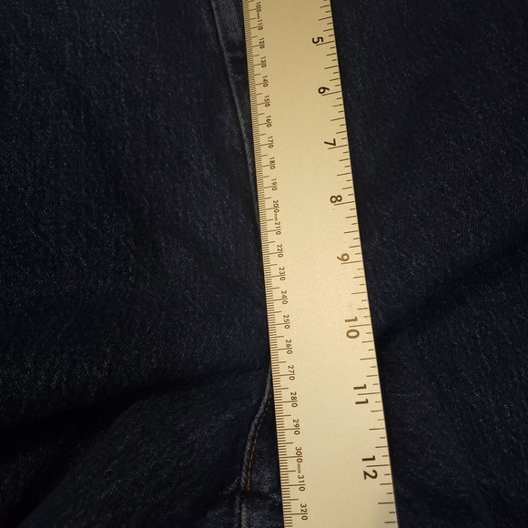 Free Assembly Wide Leg Jeans Womens 16 Blue High Rise Stretch - Picture 8 of 9